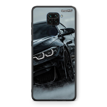 Θήκη Xiaomi Redmi Note 9 Black BMW από τη Smartfits με σχέδιο στο πίσω μέρος και μαύρο περίβλημα | Xiaomi Redmi Note 9 Black BMW case with colorful back and black bezels