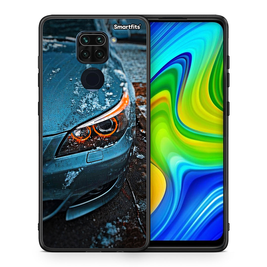 Θήκη Xiaomi Redmi Note 9 Bmw E60 από τη Smartfits με σχέδιο στο πίσω μέρος και μαύρο περίβλημα | Xiaomi Redmi Note 9 Bmw E60 case with colorful back and black bezels