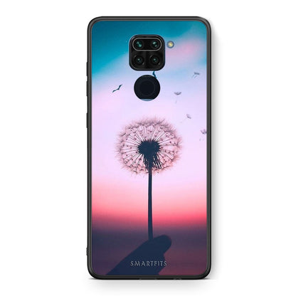 Θήκη Xiaomi Redmi Note 9 Wish Boho από τη Smartfits με σχέδιο στο πίσω μέρος και μαύρο περίβλημα | Xiaomi Redmi Note 9 Wish Boho case with colorful back and black bezels