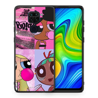 Thumbnail for Θήκη Αγίου Βαλεντίνου Xiaomi Redmi Note 9 Bubble Girls από τη Smartfits με σχέδιο στο πίσω μέρος και μαύρο περίβλημα | Xiaomi Redmi Note 9 Bubble Girls case with colorful back and black bezels