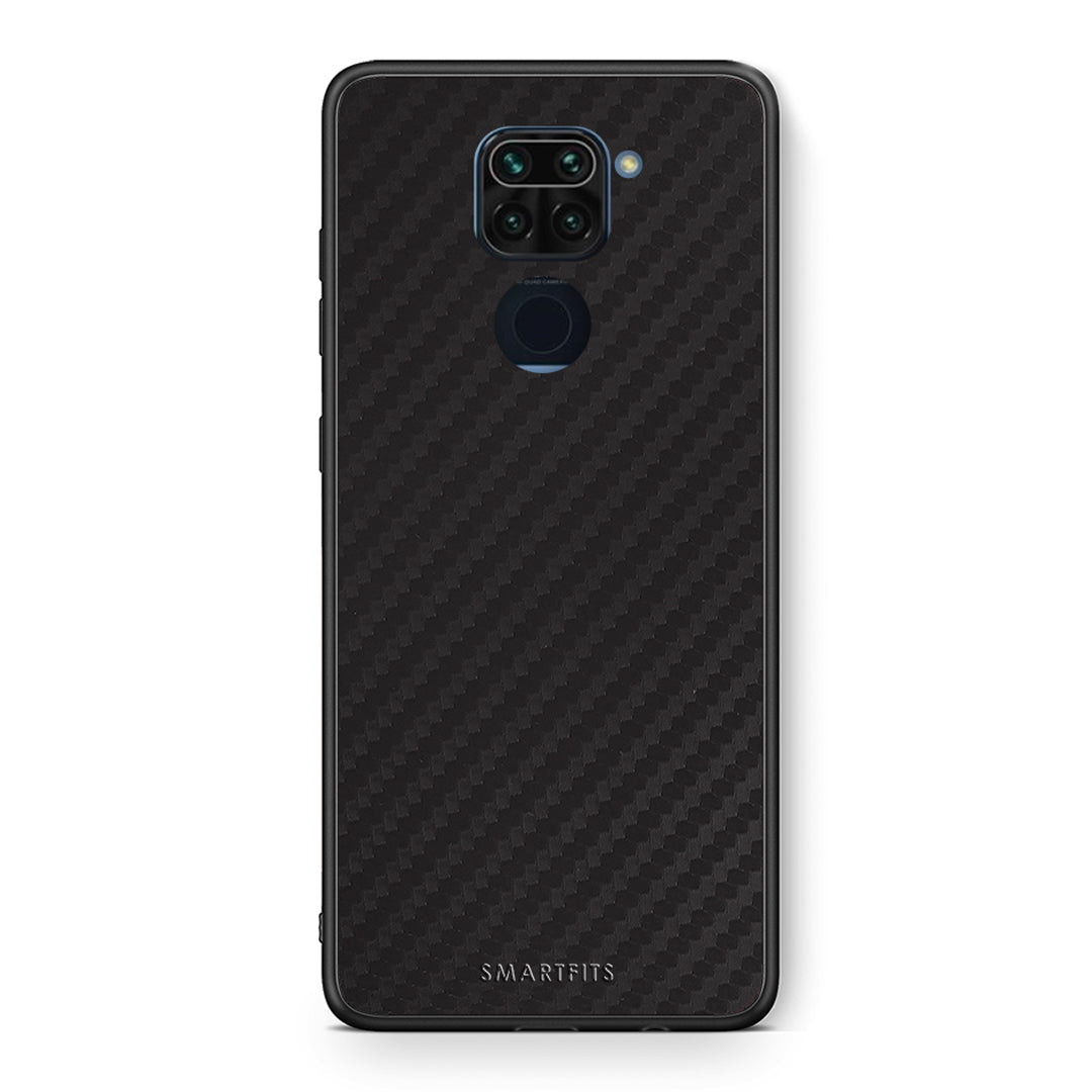 Θήκη Xiaomi Redmi Note 9 Carbon Black από τη Smartfits με σχέδιο στο πίσω μέρος και μαύρο περίβλημα | Xiaomi Redmi Note 9 Carbon Black case with colorful back and black bezels