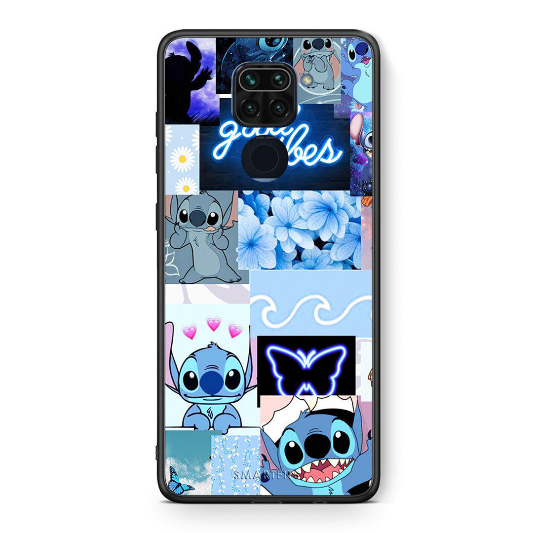 Θήκη Αγίου Βαλεντίνου Xiaomi Redmi Note 9 Collage Good Vibes από τη Smartfits με σχέδιο στο πίσω μέρος και μαύρο περίβλημα | Xiaomi Redmi Note 9 Collage Good Vibes case with colorful back and black bezels