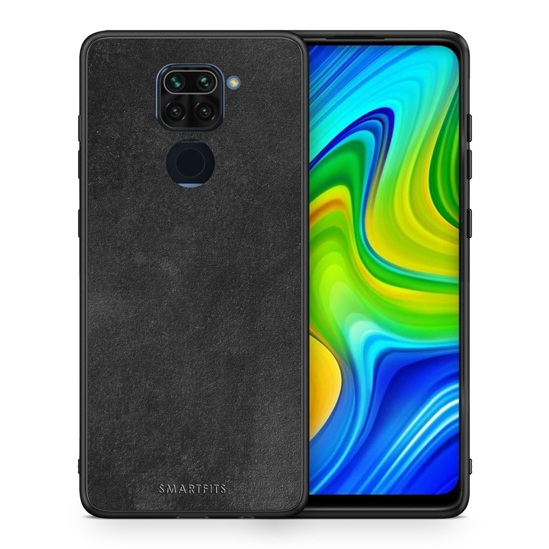 Θήκη Xiaomi Redmi Note 9 Black Slate Color από τη Smartfits με σχέδιο στο πίσω μέρος και μαύρο περίβλημα | Xiaomi Redmi Note 9 Black Slate Color case with colorful back and black bezels