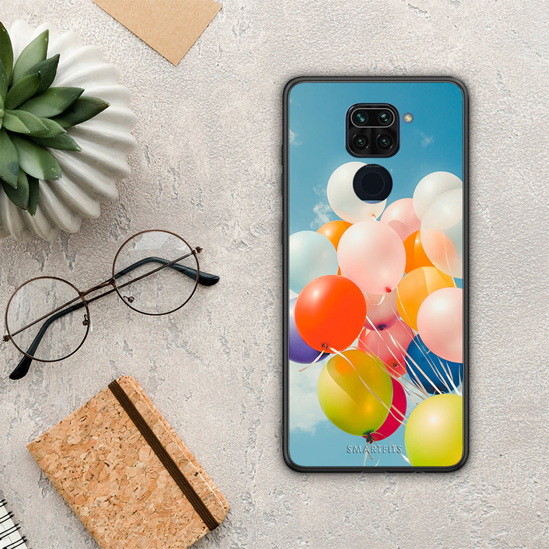 Colorful Balloons - Xiaomi Redmi Note 9 θήκη