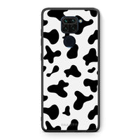 Thumbnail for Θήκη Xiaomi Redmi Note 9 Cow Print από τη Smartfits με σχέδιο στο πίσω μέρος και μαύρο περίβλημα | Xiaomi Redmi Note 9 Cow Print case with colorful back and black bezels