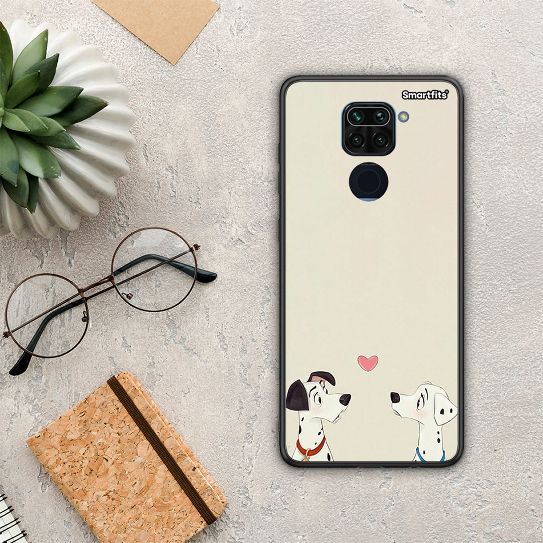 Dalmatians Love - Xiaomi Redmi Note 9 θήκη