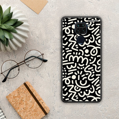 Doodle Art - Xiaomi Redmi Note 9 θήκη