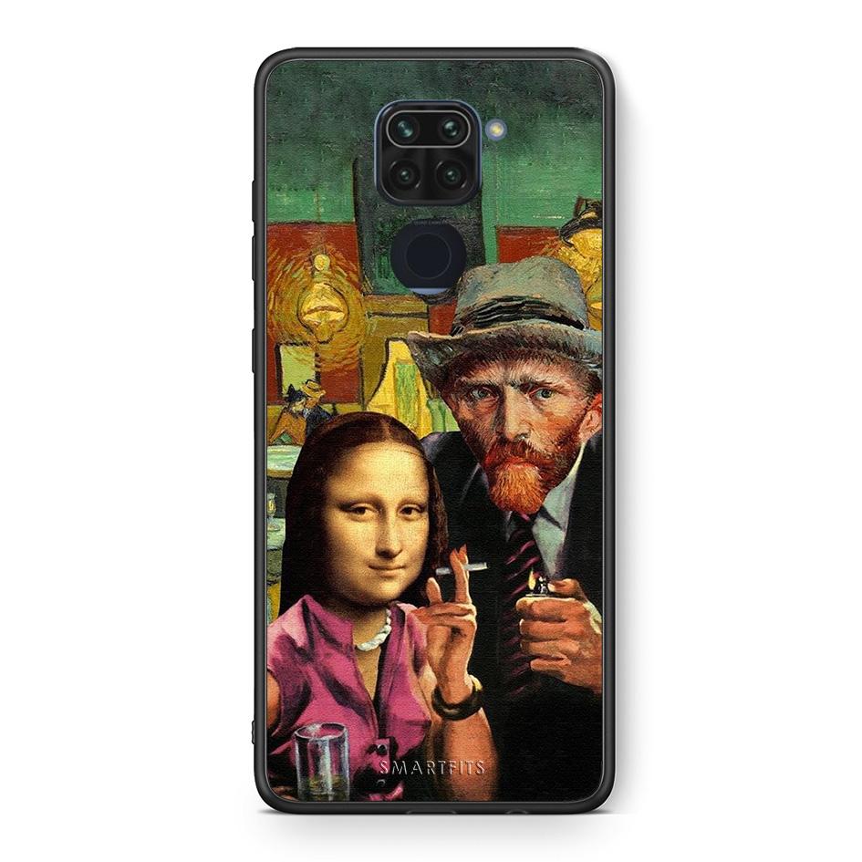 Θήκη Xiaomi Redmi Note 9 Funny Art από τη Smartfits με σχέδιο στο πίσω μέρος και μαύρο περίβλημα | Xiaomi Redmi Note 9 Funny Art case with colorful back and black bezels
