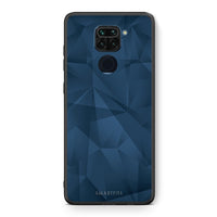 Thumbnail for Θήκη Xiaomi Redmi Note 9 Blue Abstract Geometric από τη Smartfits με σχέδιο στο πίσω μέρος και μαύρο περίβλημα | Xiaomi Redmi Note 9 Blue Abstract Geometric case with colorful back and black bezels