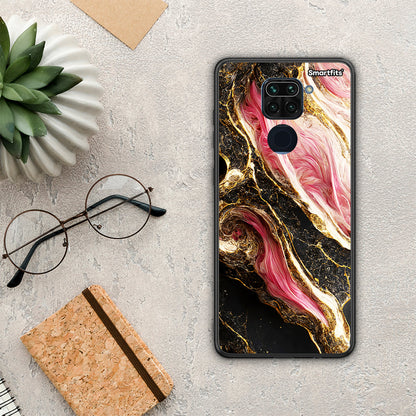 Glamorous Pink Marble - Xiaomi Redmi Note 9 θήκη