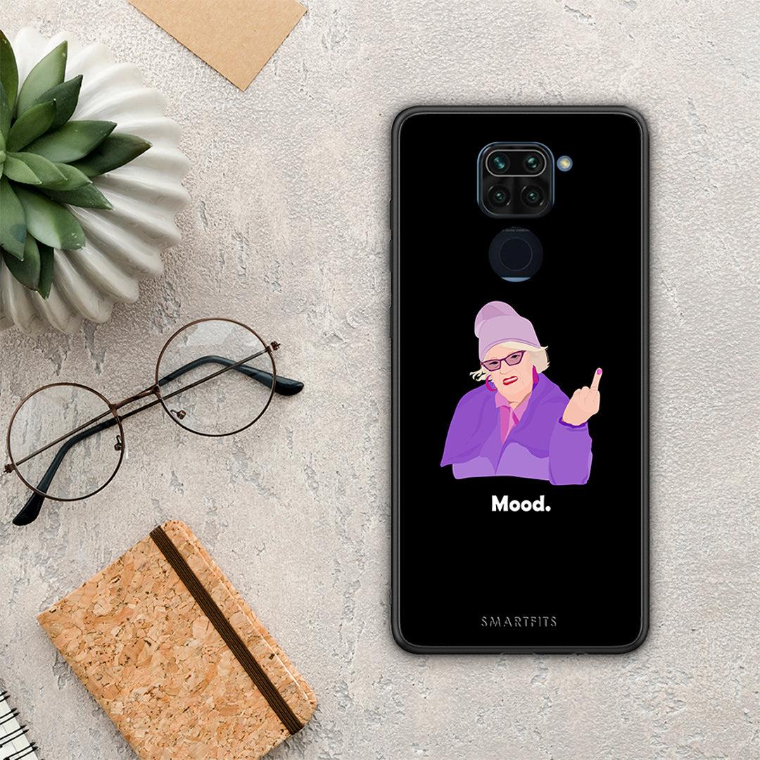 Grandma Mood Black - Xiaomi Redmi Note 9 θήκη