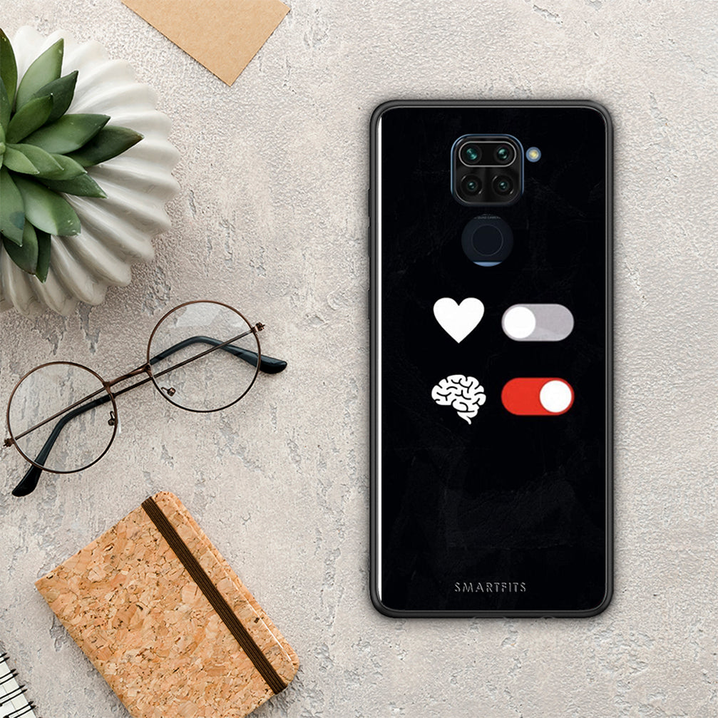 Heart Vs Brain - Xiaomi Redmi Note 9 θήκη