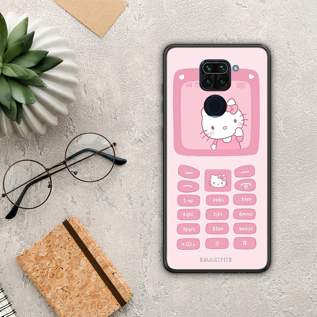Hello Kitten - Xiaomi Redmi Note 9 θήκη