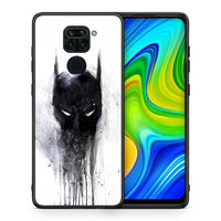 Thumbnail for Θήκη Xiaomi Redmi Note 9 Paint Bat Hero από τη Smartfits με σχέδιο στο πίσω μέρος και μαύρο περίβλημα | Xiaomi Redmi Note 9 Paint Bat Hero case with colorful back and black bezels