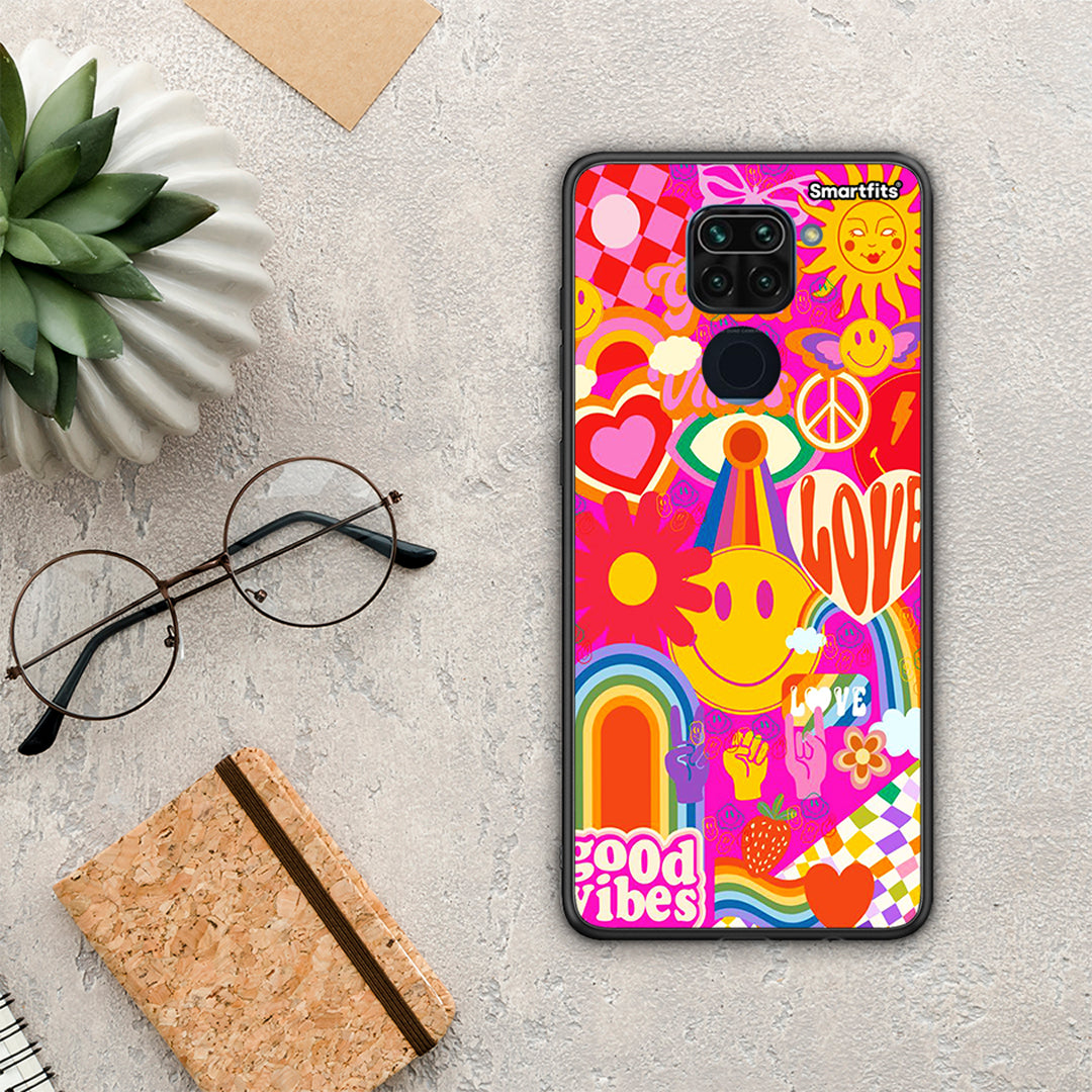 Hippie Love - Xiaomi Redmi Note 9 θήκη