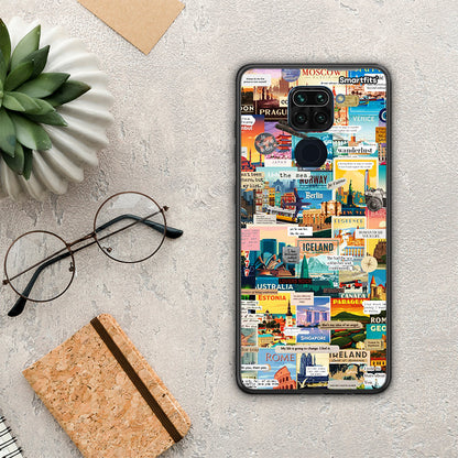 Live To Travel - Xiaomi Redmi Note 9 θήκη