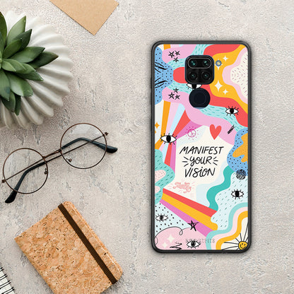 Manifest Your Vision - Xiaomi Redmi Note 9 θήκη