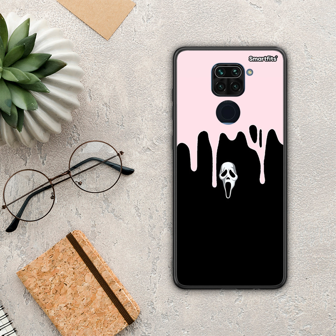 Melting Halloween Mask - Xiaomi Redmi Note 9 θήκη