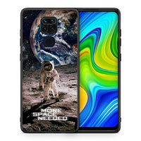 Thumbnail for Θήκη Xiaomi Redmi Note 9 More Space από τη Smartfits με σχέδιο στο πίσω μέρος και μαύρο περίβλημα | Xiaomi Redmi Note 9 More Space case with colorful back and black bezels