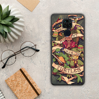 Ninja Turtles - Xiaomi Redmi Note 9 θήκη