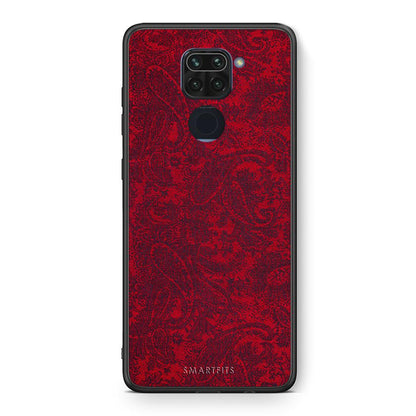 Θήκη Xiaomi Redmi Note 9 Paisley Cashmere από τη Smartfits με σχέδιο στο πίσω μέρος και μαύρο περίβλημα | Xiaomi Redmi Note 9 Paisley Cashmere case with colorful back and black bezels