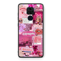 Thumbnail for Θήκη Αγίου Βαλεντίνου Xiaomi Redmi Note 9 Pink Love από τη Smartfits με σχέδιο στο πίσω μέρος και μαύρο περίβλημα | Xiaomi Redmi Note 9 Pink Love case with colorful back and black bezels