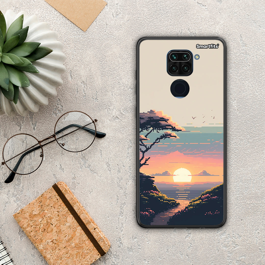 Pixel Sunset - Xiaomi Redmi Note 9 θήκη