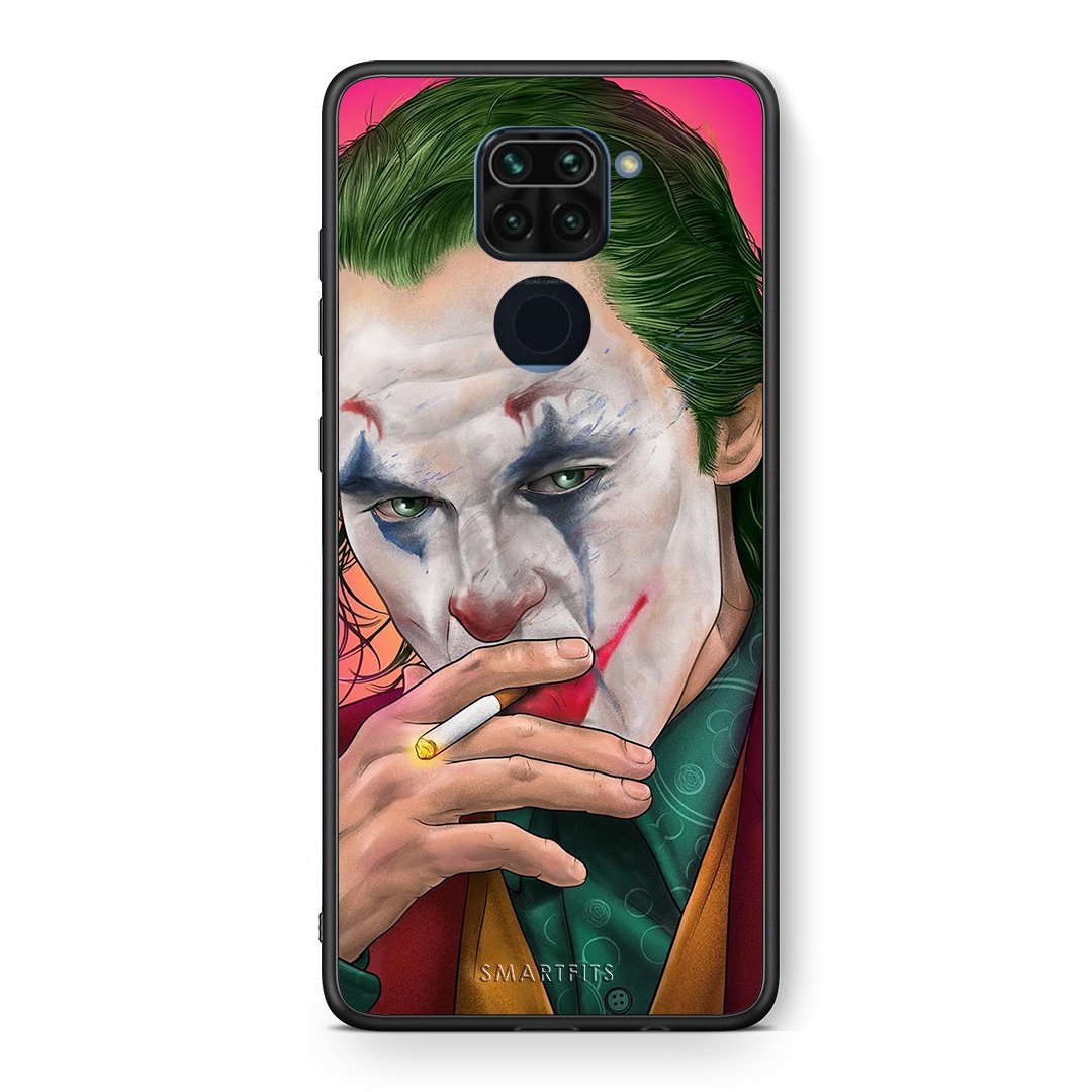 Θήκη Xiaomi Redmi Note 9 JokesOnU PopArt από τη Smartfits με σχέδιο στο πίσω μέρος και μαύρο περίβλημα | Xiaomi Redmi Note 9 JokesOnU PopArt case with colorful back and black bezels