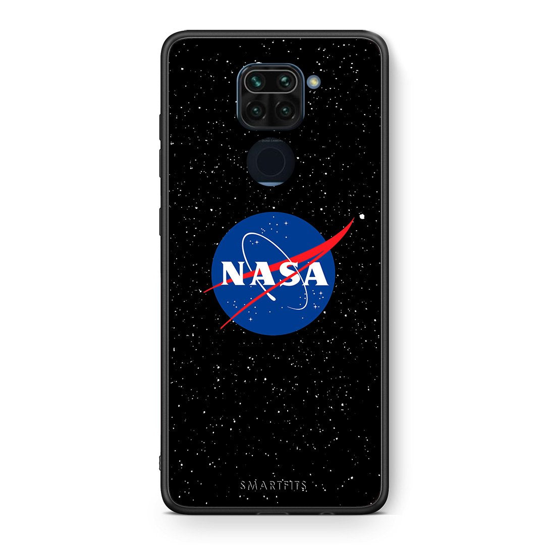 Θήκη Xiaomi Redmi Note 9 NASA PopArt από τη Smartfits με σχέδιο στο πίσω μέρος και μαύρο περίβλημα | Xiaomi Redmi Note 9 NASA PopArt case with colorful back and black bezels