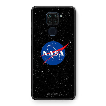 Θήκη Xiaomi Redmi Note 9 NASA PopArt από τη Smartfits με σχέδιο στο πίσω μέρος και μαύρο περίβλημα | Xiaomi Redmi Note 9 NASA PopArt case with colorful back and black bezels