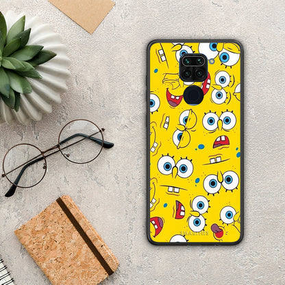 PopArt Sponge - Xiaomi Redmi Note 9 θήκη