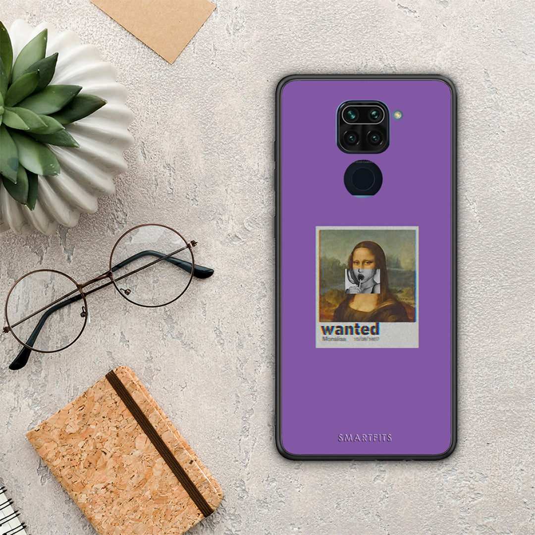 Popart Monalisa - Xiaomi Redmi Note 9 θήκη