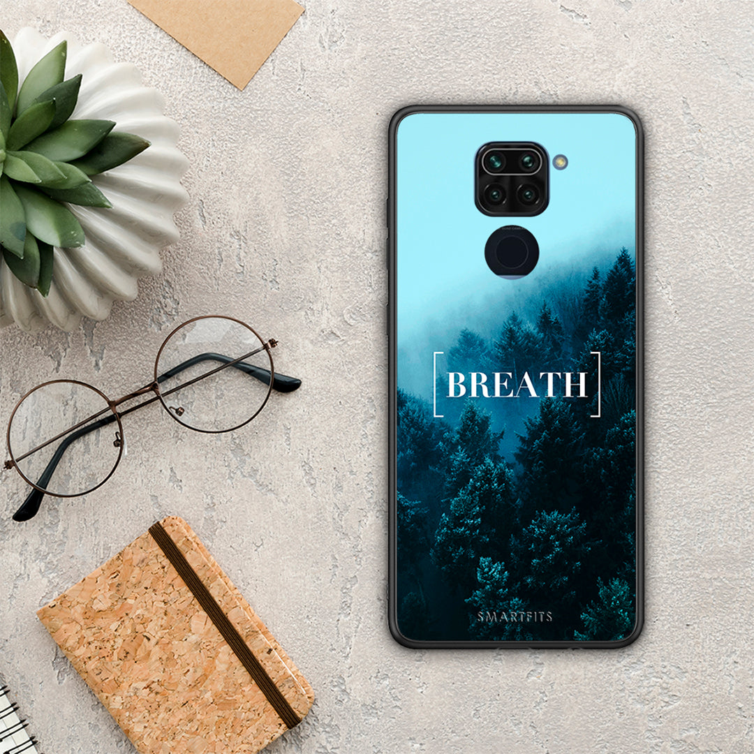 Quote Breath - Xiaomi Redmi Note 9 θήκη