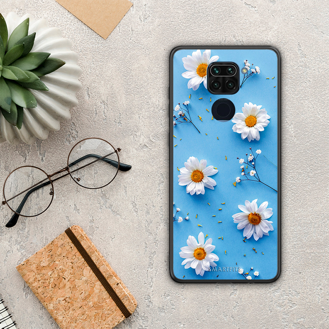 Real Daisies - Xiaomi Redmi Note 9 θήκη