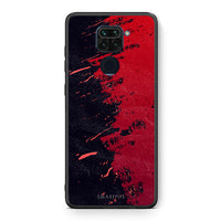 Thumbnail for Θήκη Αγίου Βαλεντίνου Xiaomi Redmi Note 9 Red Paint από τη Smartfits με σχέδιο στο πίσω μέρος και μαύρο περίβλημα | Xiaomi Redmi Note 9 Red Paint case with colorful back and black bezels