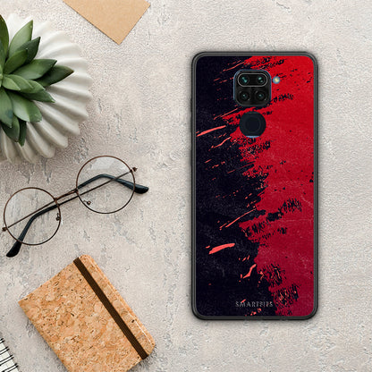 Red Paint - Xiaomi Redmi Note 9 θήκη