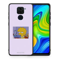 Thumbnail for Θήκη Xiaomi Redmi Note 9 So Happy από τη Smartfits με σχέδιο στο πίσω μέρος και μαύρο περίβλημα | Xiaomi Redmi Note 9 So Happy case with colorful back and black bezels