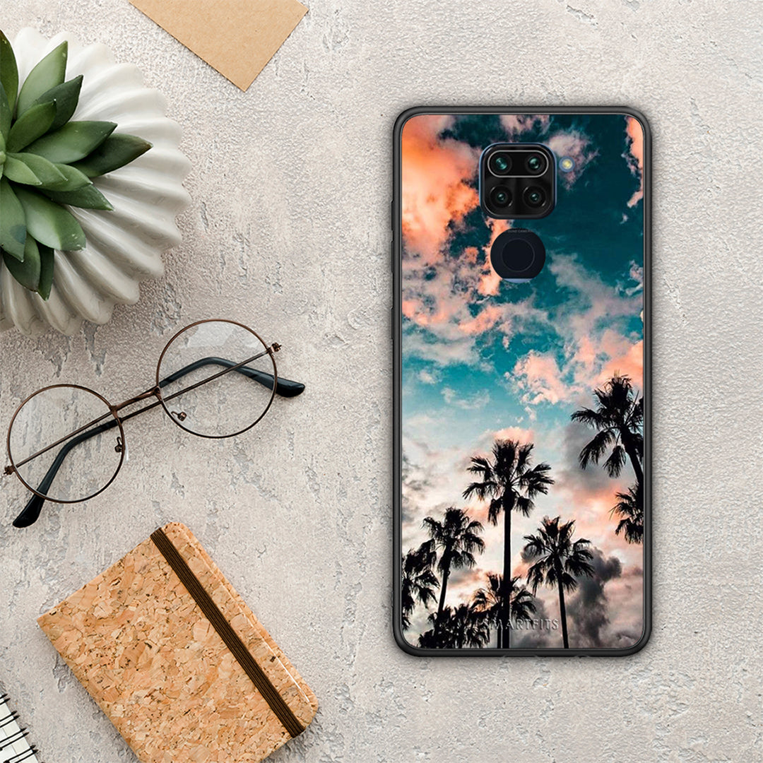 Summer Sky - Xiaomi Redmi Note 9 θήκη