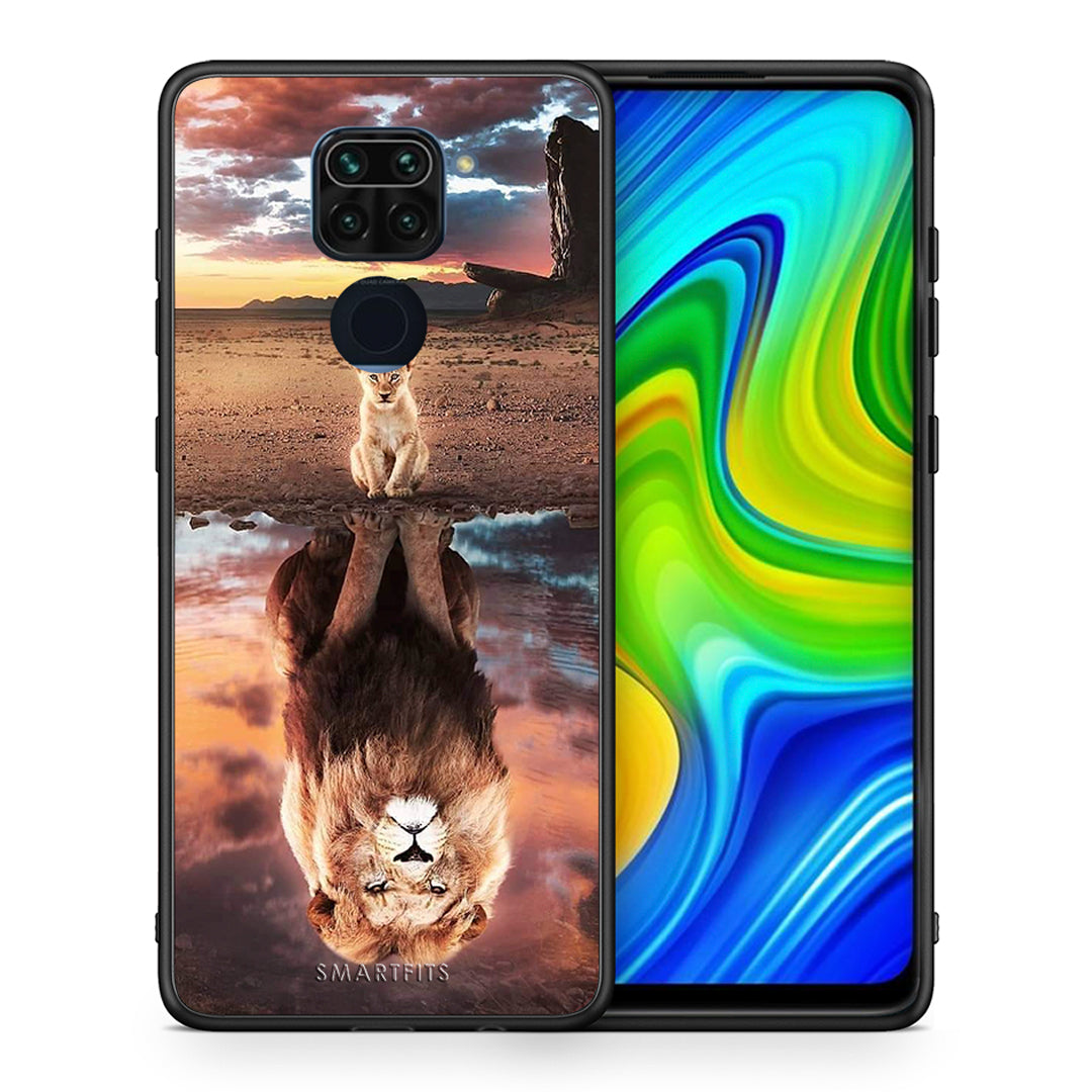 Θήκη Αγίου Βαλεντίνου Xiaomi Redmi Note 9 Sunset Dreams από τη Smartfits με σχέδιο στο πίσω μέρος και μαύρο περίβλημα | Xiaomi Redmi Note 9 Sunset Dreams case with colorful back and black bezels