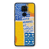 Thumbnail for Θήκη Xiaomi Redmi Note 9 Sunset Memories από τη Smartfits με σχέδιο στο πίσω μέρος και μαύρο περίβλημα | Xiaomi Redmi Note 9 Sunset Memories case with colorful back and black bezels