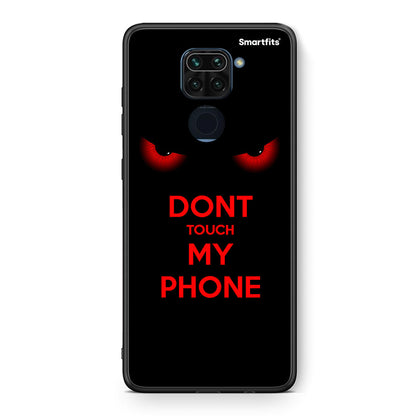 Θήκη Xiaomi Redmi Note 9 Touch My Phone από τη Smartfits με σχέδιο στο πίσω μέρος και μαύρο περίβλημα | Xiaomi Redmi Note 9 Touch My Phone case with colorful back and black bezels