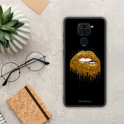 Valentine Golden - Xiaomi Redmi Note 9 θήκη