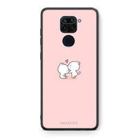 Thumbnail for Θήκη Xiaomi Redmi Note 9 Love Valentine από τη Smartfits με σχέδιο στο πίσω μέρος και μαύρο περίβλημα | Xiaomi Redmi Note 9 Love Valentine case with colorful back and black bezels