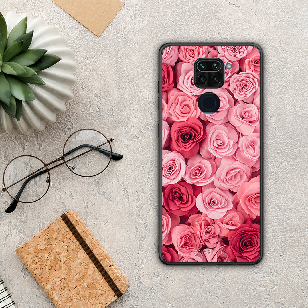 Valentine RoseGarden - Xiaomi Redmi Note 9 θήκη