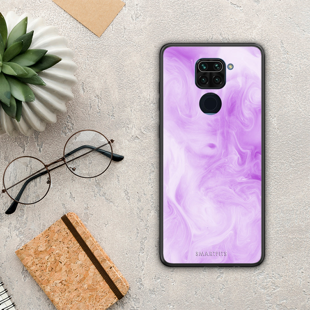 Watercolor Lavender - Xiaomi Redmi Note 9 θήκη