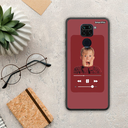 Xmas Alone Music - Xiaomi Redmi Note 9 θήκη