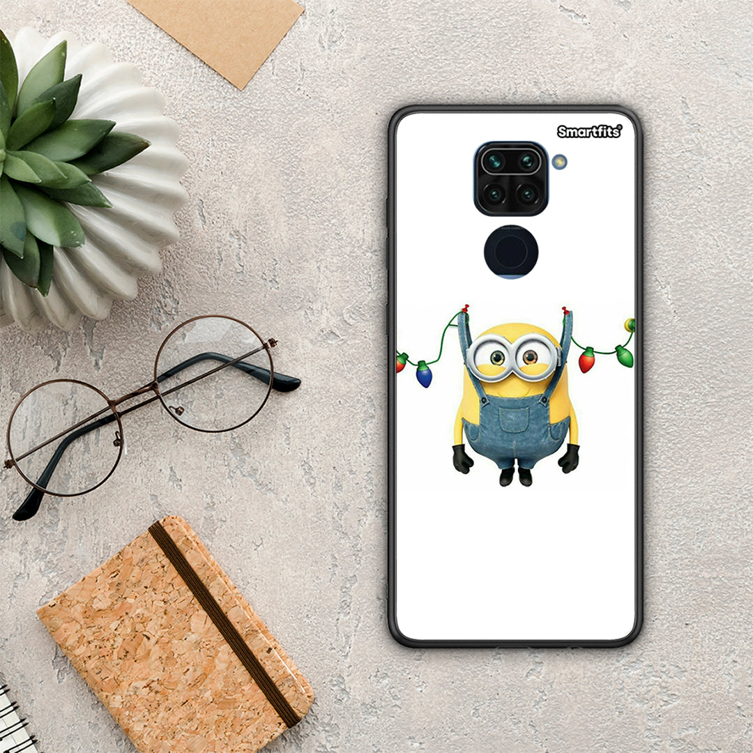 Xmas Minion Lights - Xiaomi Redmi Note 9 θήκη