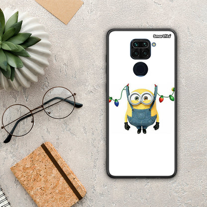 Xmas Minion Lights - Xiaomi Redmi Note 9 θήκη