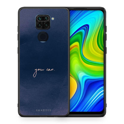 Θήκη Xiaomi Redmi Note 9 You Can από τη Smartfits με σχέδιο στο πίσω μέρος και μαύρο περίβλημα | Xiaomi Redmi Note 9 You Can case with colorful back and black bezels