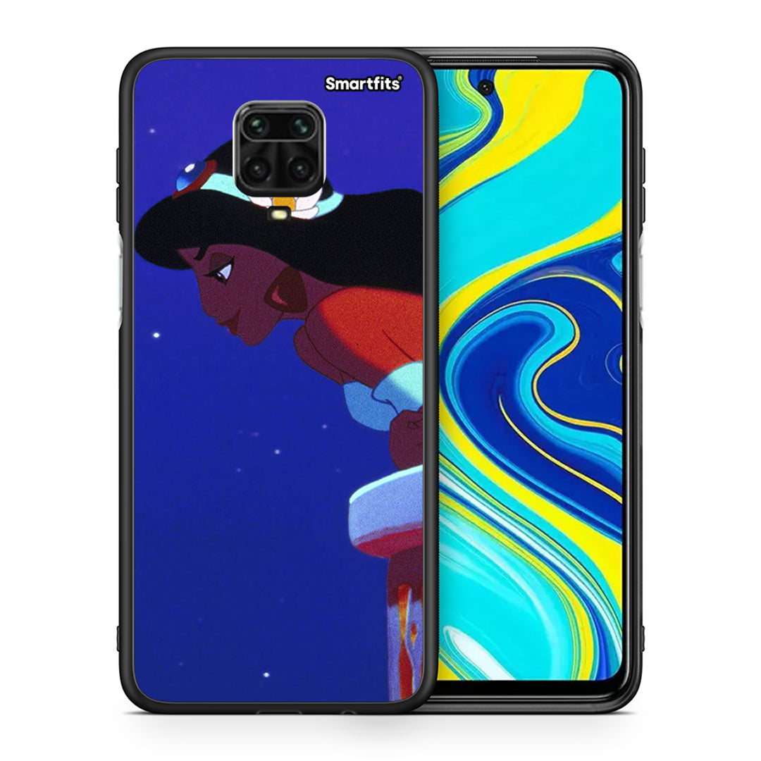 Θήκη Xiaomi Redmi Note 9S / 9 Pro Alladin And Jasmine Love 2 από τη Smartfits με σχέδιο στο πίσω μέρος και μαύρο περίβλημα | Xiaomi Redmi Note 9S / 9 Pro Alladin And Jasmine Love 2 case with colorful back and black bezels